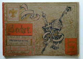 Souvenir of Becket by Alfred, Lord Tennyson; First Presented at the Lyceum Theatre, 6th Feb., 1893