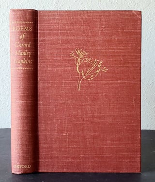 Poems of Gerard Manley Hopkins; Edited with additional Poems, Notes, and a Biographical Introduction by W.H. Gardner