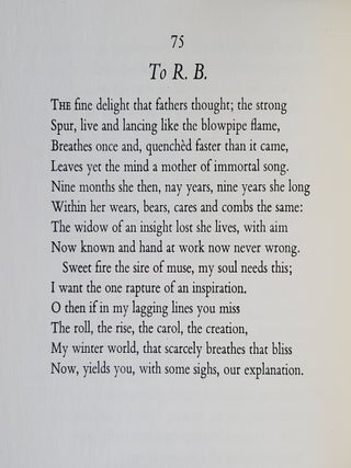 Poems of Gerard Manley Hopkins; Edited with additional Poems, Notes, and a Biographical Introduction by W.H. Gardner