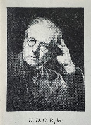 The Hand Press; An Essay by H. D. C Pepler first printed by the Author at St Dominic's Press and now reprinted with facsimile reproductions from the Original