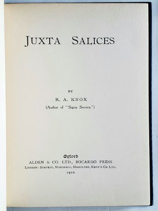 Juxta Salices