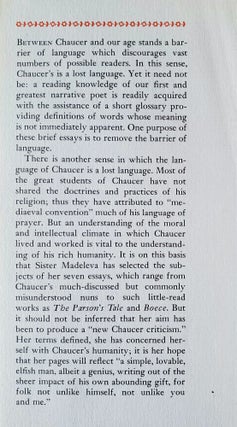 A Lost Language; and Other Essays on Chaucer