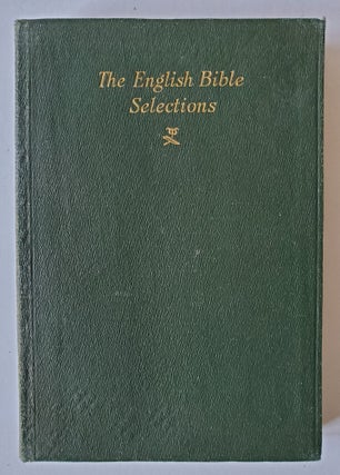 Item #1193 The English Bible Selections. Eric Gill, Arthur Mayhew