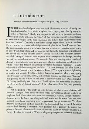 Baroque Book Illustrations; A Short Survey