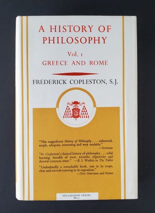 Item #1248 A History of Philosophy. Frederick Copleston