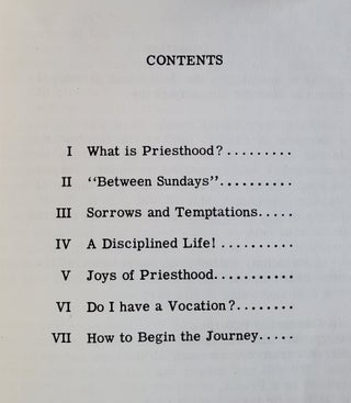 Journey to Priesthood
