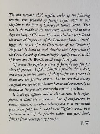 The Mysteriousness of Marriage; With Illustrations from Drawings by Denis Tegetmeier