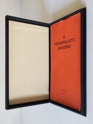 A Personalistic Universe; Translated from the French