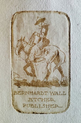 Oberammergau; Etched by Bernhardt Wall