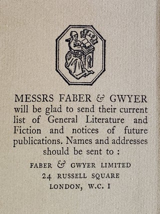 For Lancelot Andrewes; Essays on Style and Order