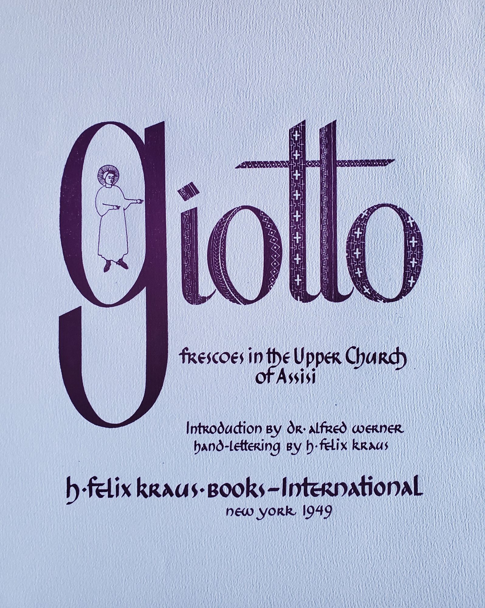 Giotto / Frescoes in the Upper Church of Assisi; Introduction by