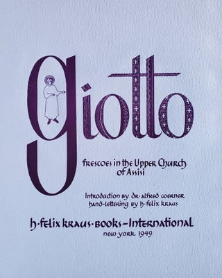 Item #1318 Giotto / Frescoes in the Upper Church of Assisi; Introduction by Dr. Alfred Lerner /...