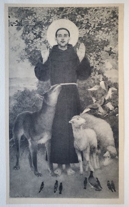 Item #1320 Brother of the Birds; A Little History of Saint Francis of Assisi. Boutet de Monvel,...