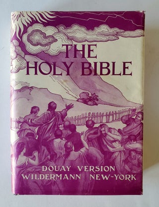 Item #1336 The Holy Bible; Translated from the Latin Vulgate. Holy Bible