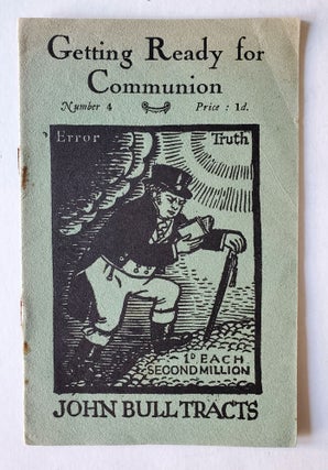 Getting Ready for Communion; John Bull Tracts: Number 6
