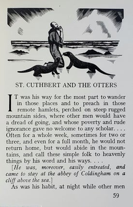 Beasts and Saints; Translations by Helen Waddell Woodcuts by Robert Gibbings