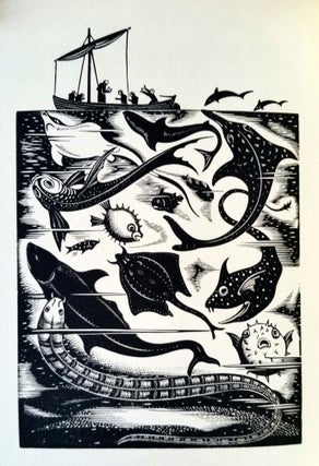 Beasts and Saints; Translations by Helen Waddell Woodcuts by Robert Gibbings