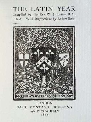 The Latin Year; A Collection of Hymns for the Seasons of the Church from Medieval and Modern Authors