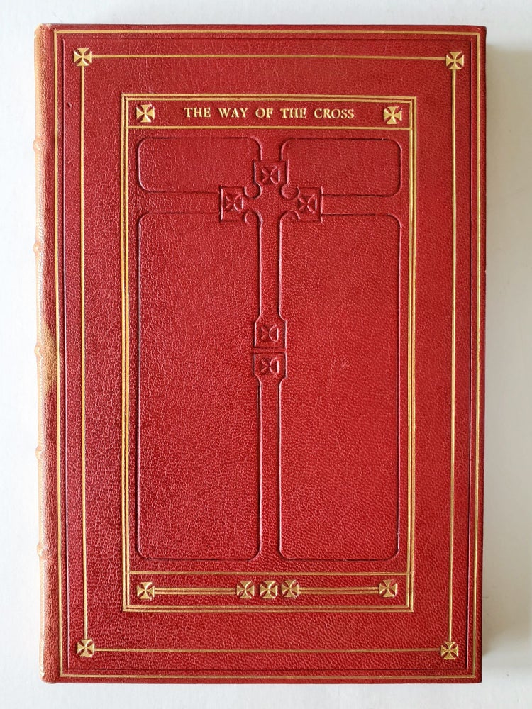 Item #1394 The Way of the Cross; Text of the Devotion Traditional in the Catholic Church. Eric Gill.