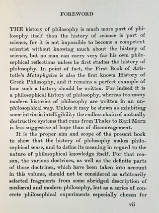 The Unity of Philosophical Experience