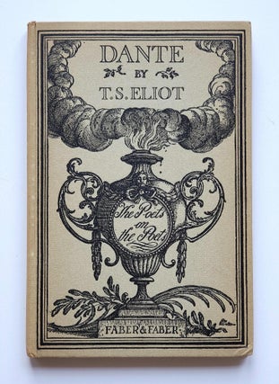 Item #1488 Dante; The Poets on the Poets—No. II. T. S Eliot
