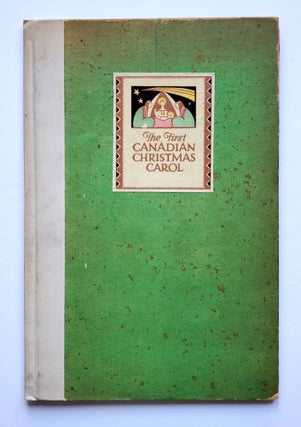 Item #1492 Jesous Ahatonhia; The First Canadian Christmas Carol. Huron, Jean de Brébreuf
