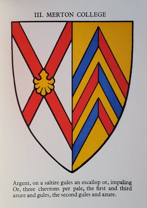 Arms and Blazons of the Colleges of Oxford