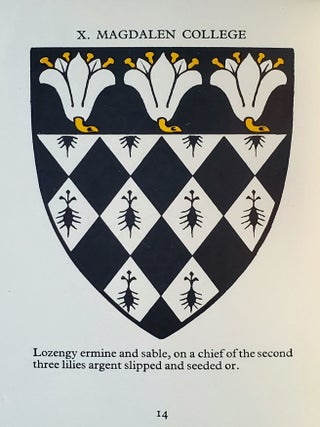 Arms and Blazons of the Colleges of Oxford