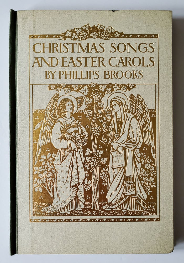 Item #1509 Christmas Songs and Easter Carols. Merrymount Press, Phillips Brooks.