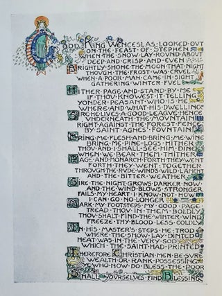 Good King Wenceslas; Published by The Studio / Illustrated by Jessie M. King