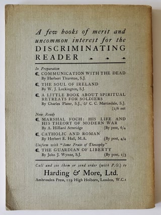 Some Fruits of Theosophy; The origins & purpose of the so-called Old Catholic Church disclosed by Stanley Morison