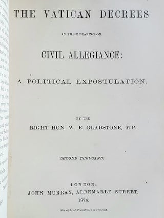 A Letter to the Rev. E.B. Pusey (with) A Letter to the Duke of Norfolk