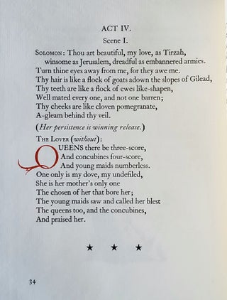 The Songs of Songs; Called by Many the Canticle of Canticles
