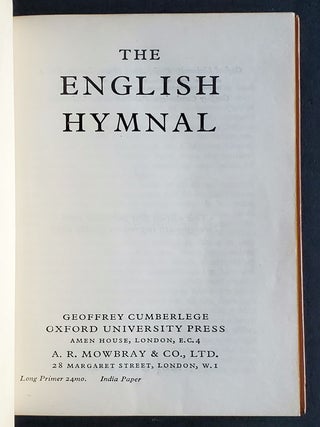 The English Hymnal