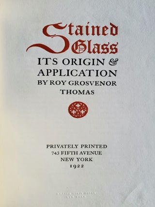 Stained Glass: Its Origin & Application