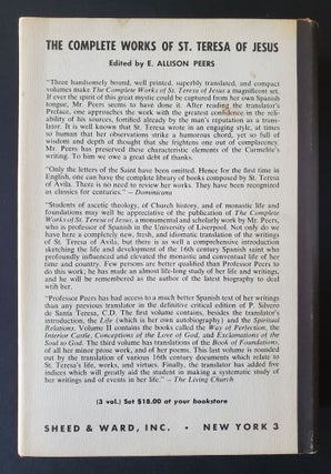 The Crucible of Love; A Study in the Mysticism of St. Teresa of Jesus and St. John of the Cross