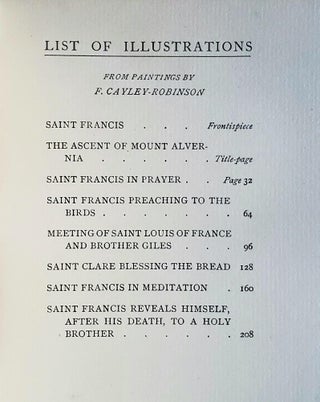 The Little Flowers of Saint Francis; Translated from the Italian and Edited by Cardinal Manning