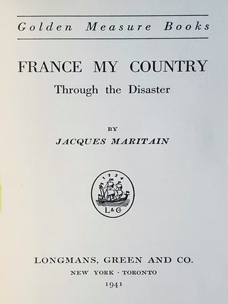 France: My Country Through the Disaster
