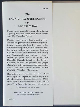 The Long Loneliness; The Autobiography of Dorothy Day