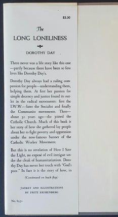 The Long Loneliness; The Autobiography of Dorothy Day