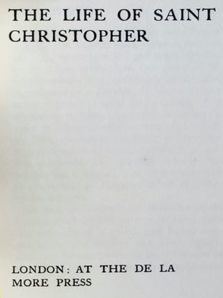 The Life of Saint Christopher