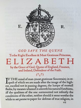 The History of the Church of Englande; Compiled by Venerable Bede Englishman