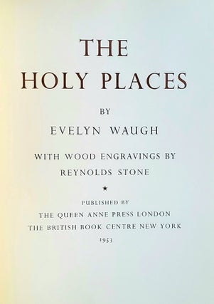 The Holy Places