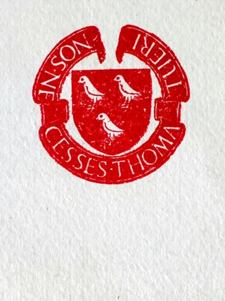 A Luncheon for the Right Reverend Monsignor Ronald A. Knox; Given by the Chairman and Directors of Burns & Oates to mark the publication of the Definitive Edition of his translation of The Bible