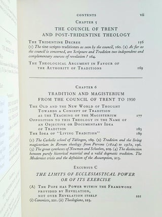 Tradition and Traditions; An Historical and a Theological Essay