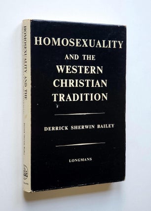 Homosexuality and the Western Christian Tradition