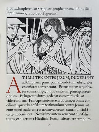 Passio Domini Nostri Jesu Christi; Being the 26th and 27th Chapters of Saint Matthew's Gospel from the Latin Text
