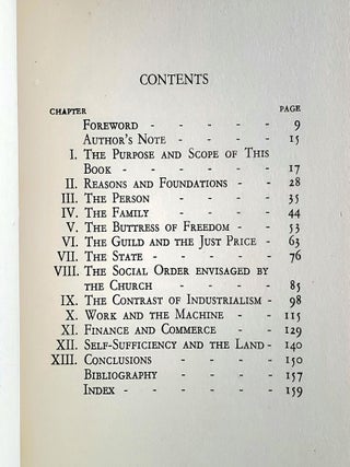 The Sun of Justice; An Essay on the Social Teaching of the Catholic Church