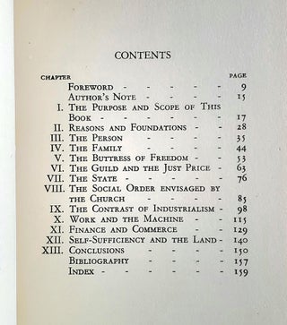 The Sun of Justice; An Essay on the Social Teaching of the Catholic Church