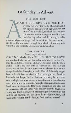 The Collects, Epistles & Gospels from the Book of Common Prayer
